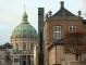 Blick durch Amalienborg zur Mamorkirche
